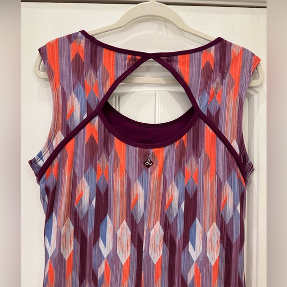 prAna Calico Athletic Dress Grapevine Gemstone M - Picture 7 of 9